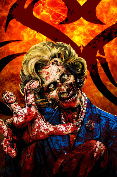 Afterlife dedicated to Zombie Thatcher